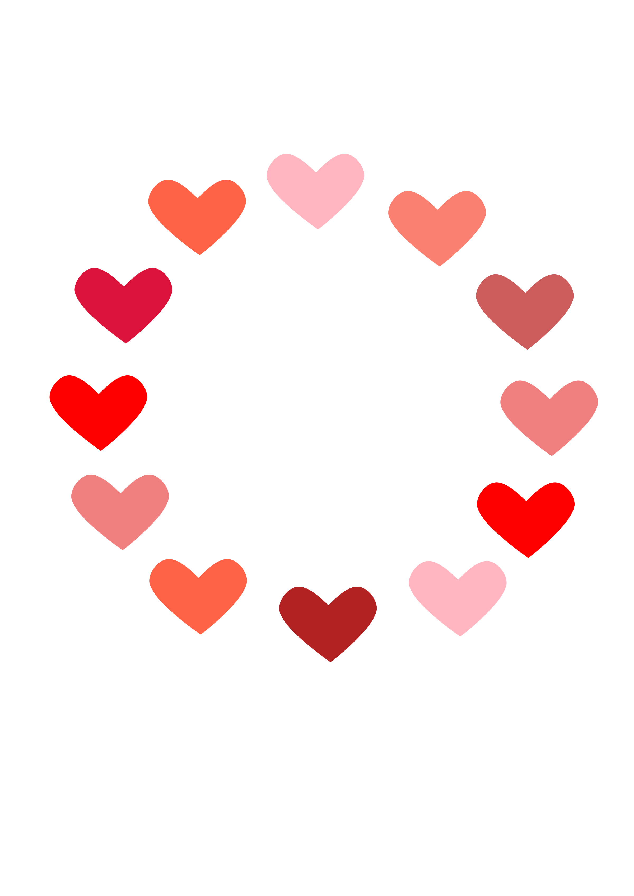  Clipart - Circle of Love 
